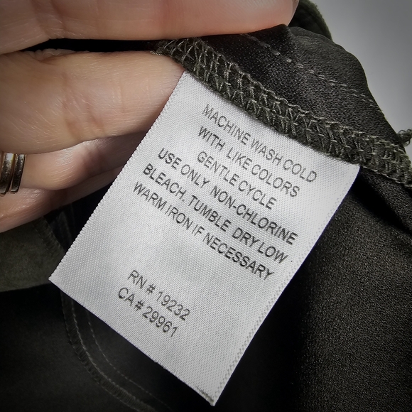 Alfred Dunner Womens Green Button Up Long Sleeve. - Picture 4 of 9